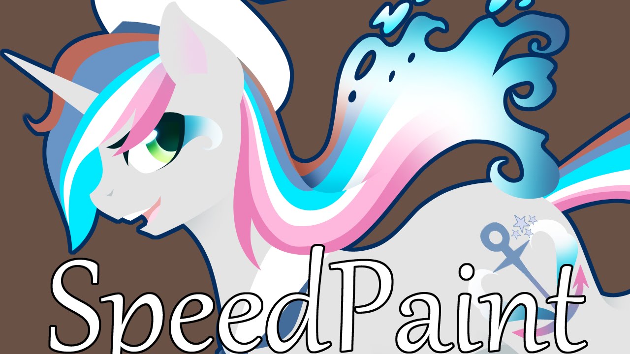 MLP Speedpaint - Rainbow Power Sparkle Marine