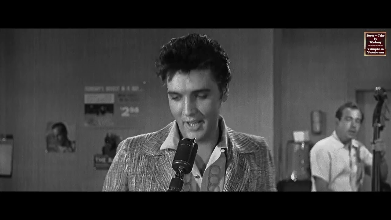Elvis Presley - Treat Me Nice (7-Track-Stereo) COMPLETE MOVIE VERSION WITH Movie Guitar Right