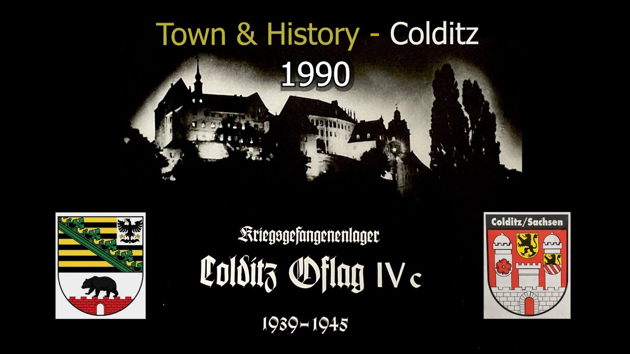 COLDITZ CASTLE - The TOWN AND IT'S HISTORY -  October 1990