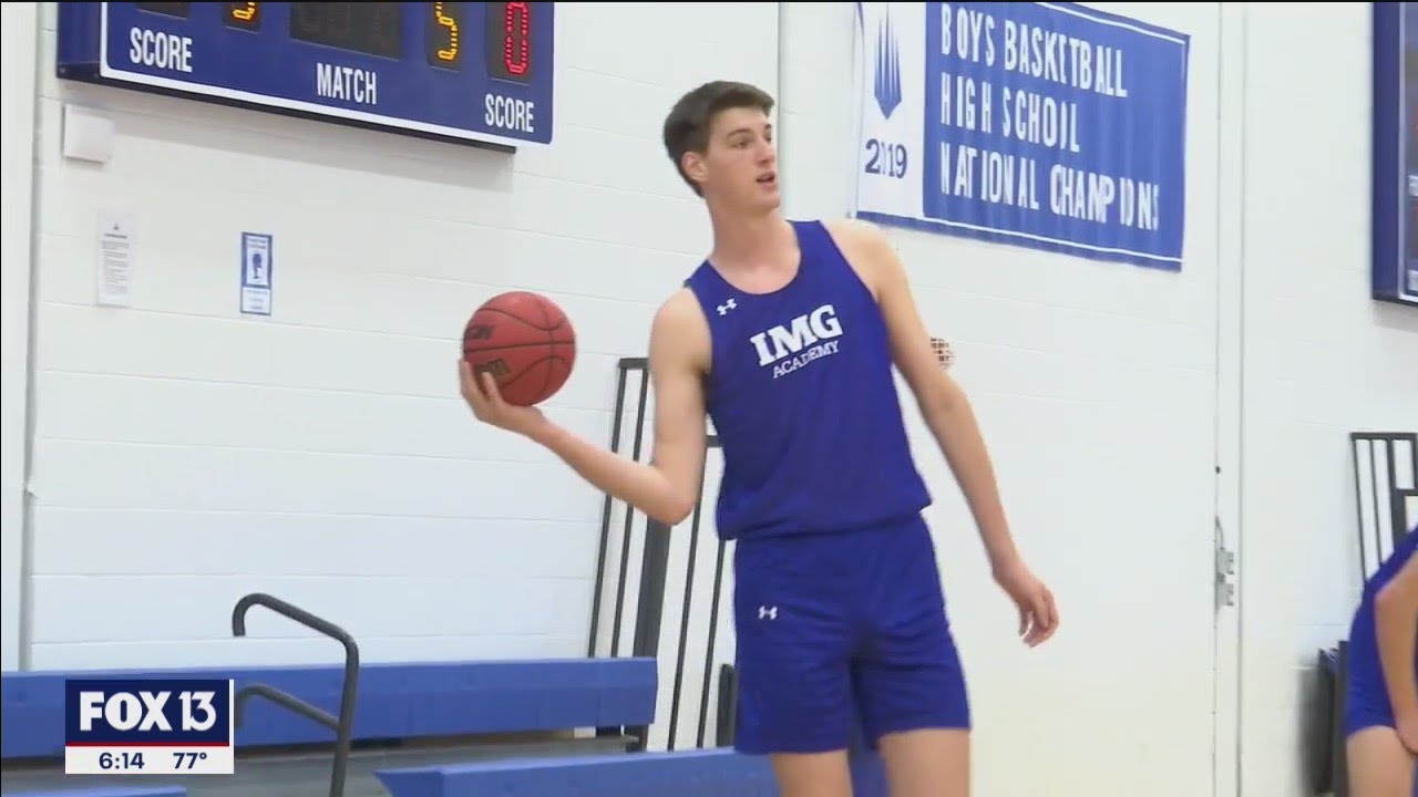 Tallest teen in the world on Florida academy’s basketball team