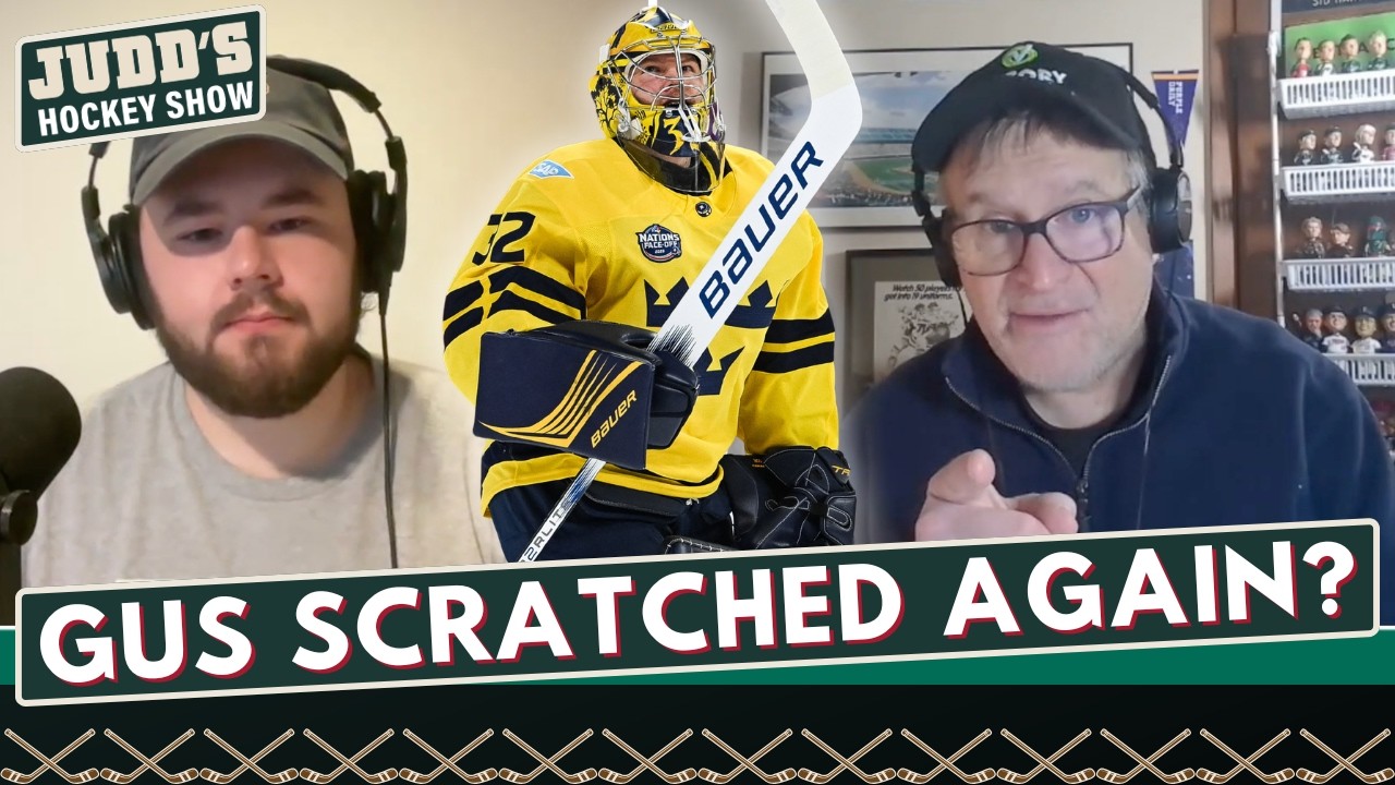 Filip Gustavsson NOT STARTING for Sweden's Knockout Round game vs. Latvia