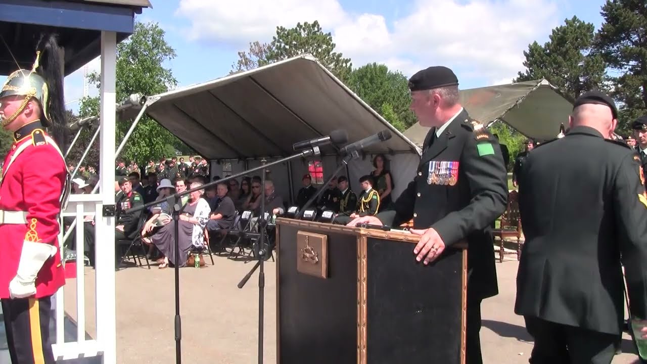 RCD Change of Command Parade