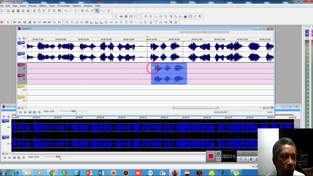 EFEITO PITHC SHIFT   SOUND FORGE 10 NO MULTIPISTA