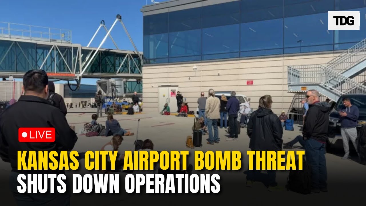Bomb Threat Empties Kansas City Airport — Thousands Marched Onto Tarmac By Armed Police