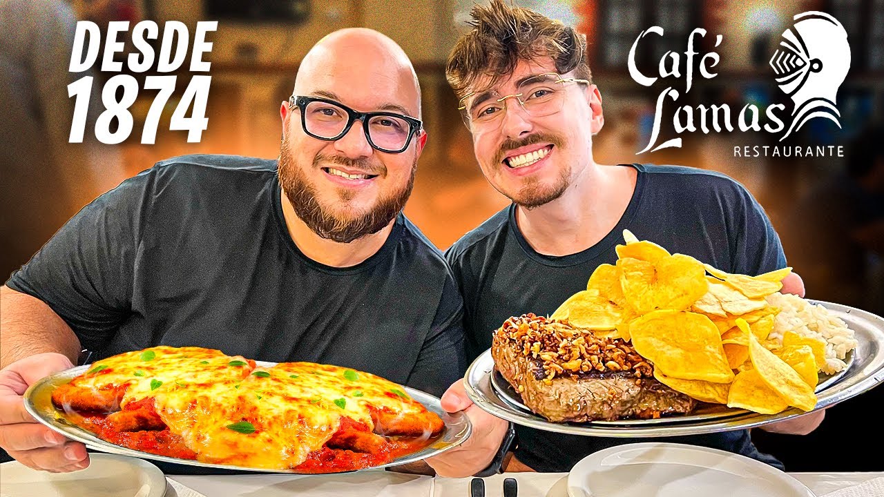 Restaurante mais antigo do Brasil I Café Lamas desde 1874