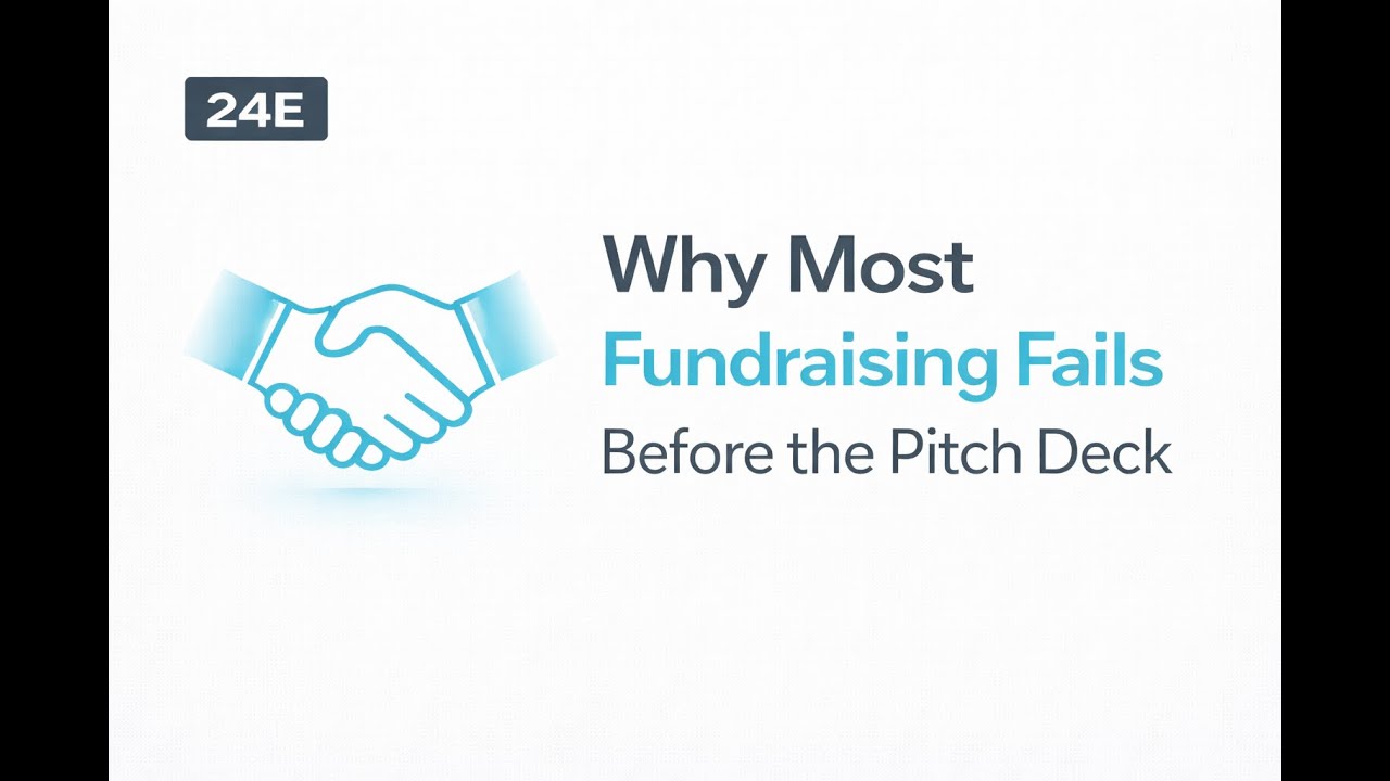 Why Most Fundraising Fails Before the Pitch Deck