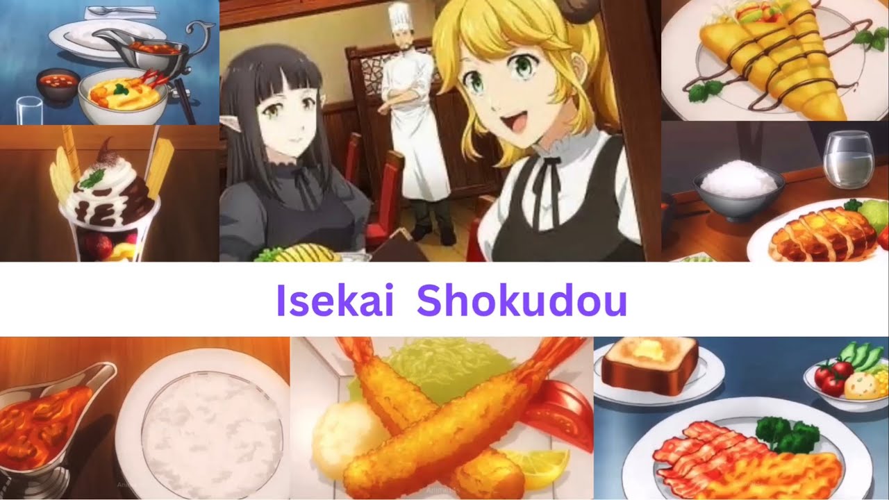 Anime Cooking Compilation from Isekai Shokudou Season 1 (Restaurant to Another World Season 1)