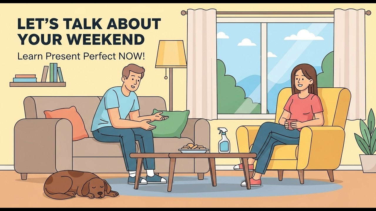 Talk About Your Weekend in Present Perfect || Learn English by Talking || Desi English conversation
