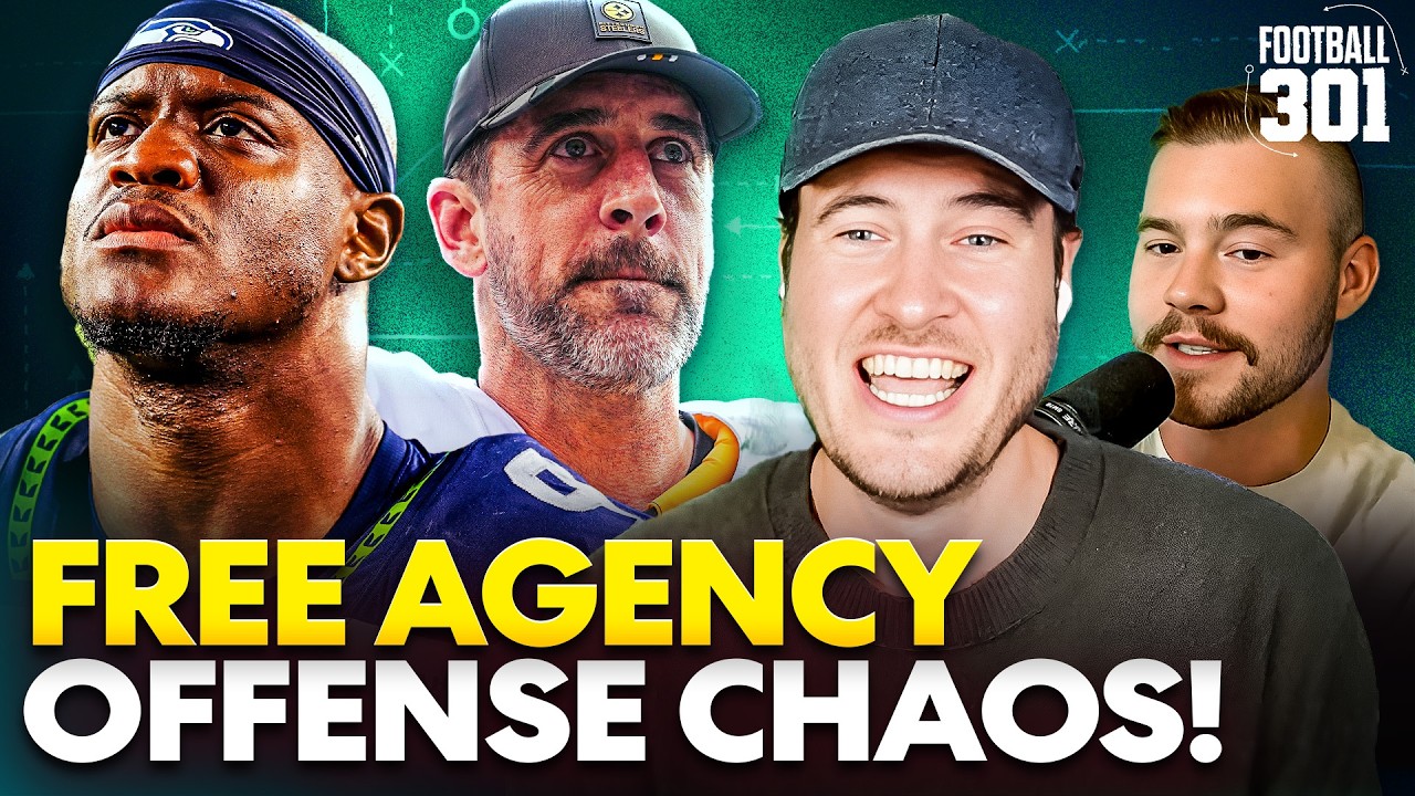 NFL Free Agency Offense Breakdown: Aaron Rodgers, Daniel Jones & Under-the-Radar Potential Stars