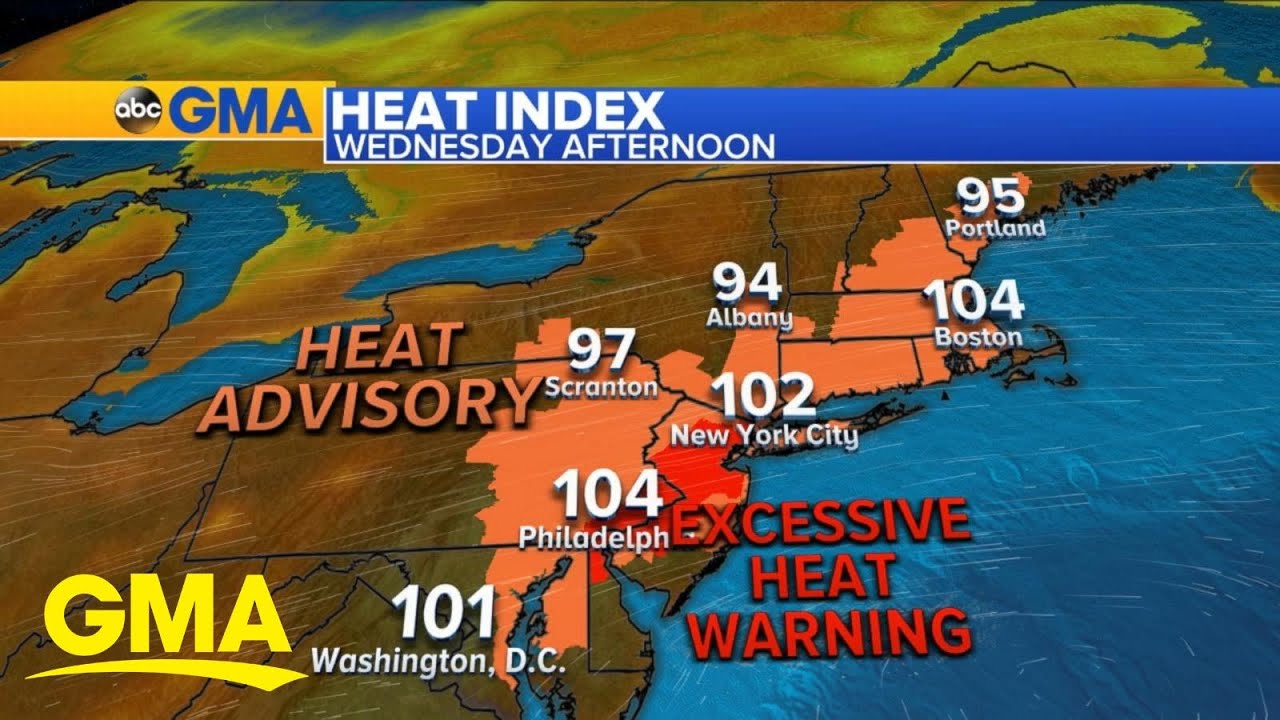 Record breaking temperatures on the way as extreme heat hits both coasts l GMA