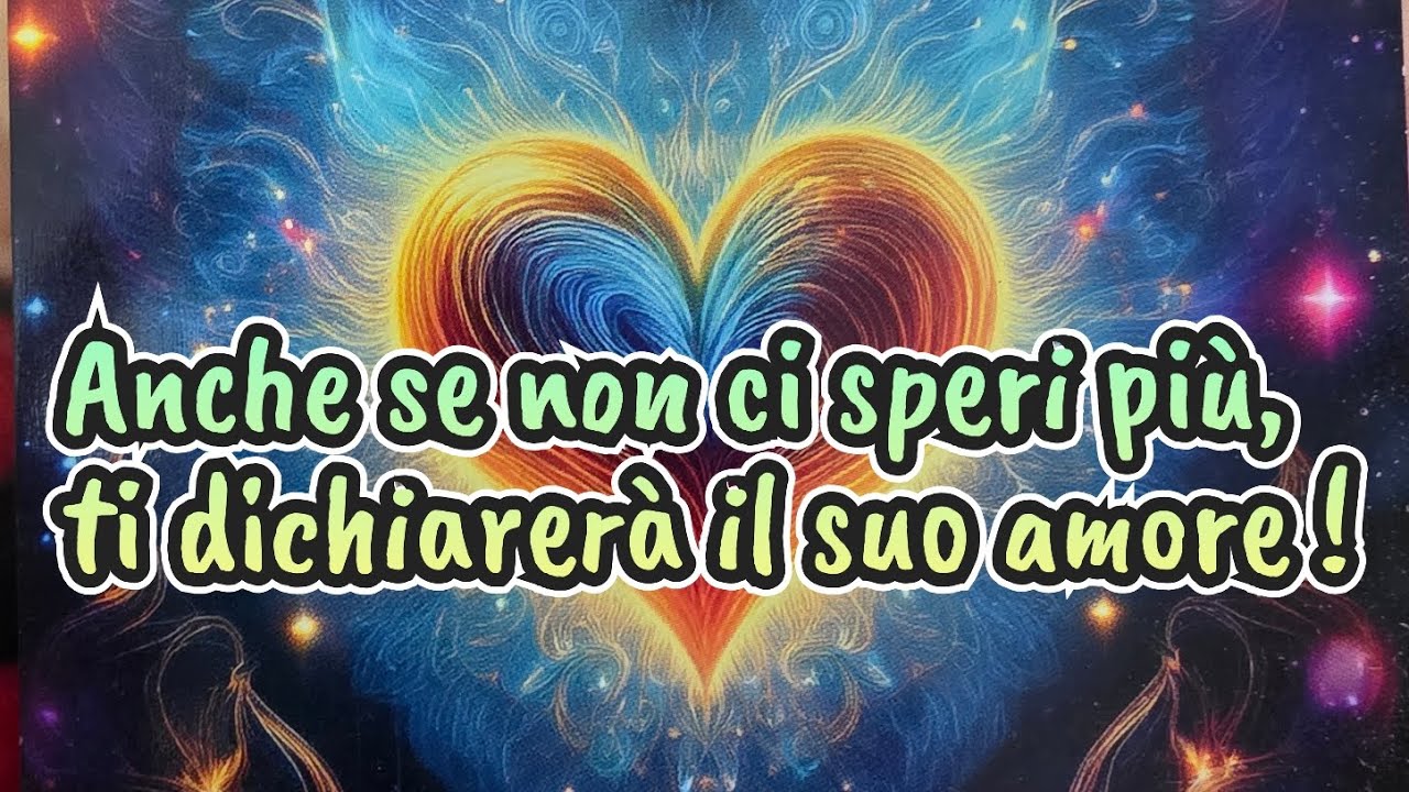 🔮Ti Ama ! Arriva la sua #dichiarazione❤️ #sogni #tarot #riconciliazione #coraggio  #tarocchiamore