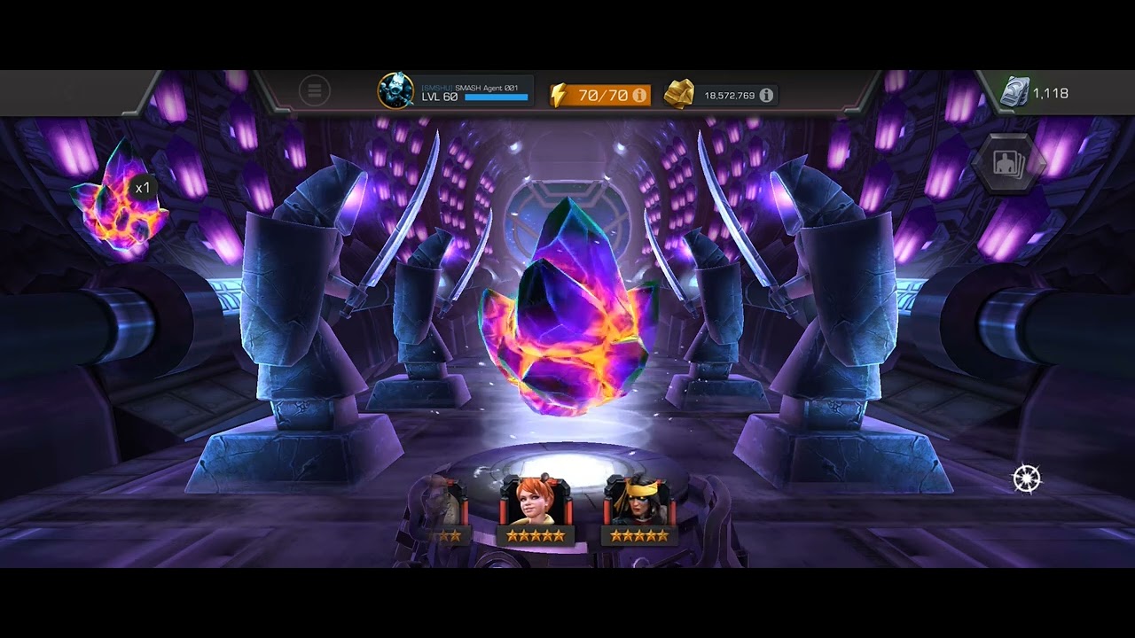 MCOC Free To Play Player - Opening Various Crystals - S.M.A.S.H. Agent 001
