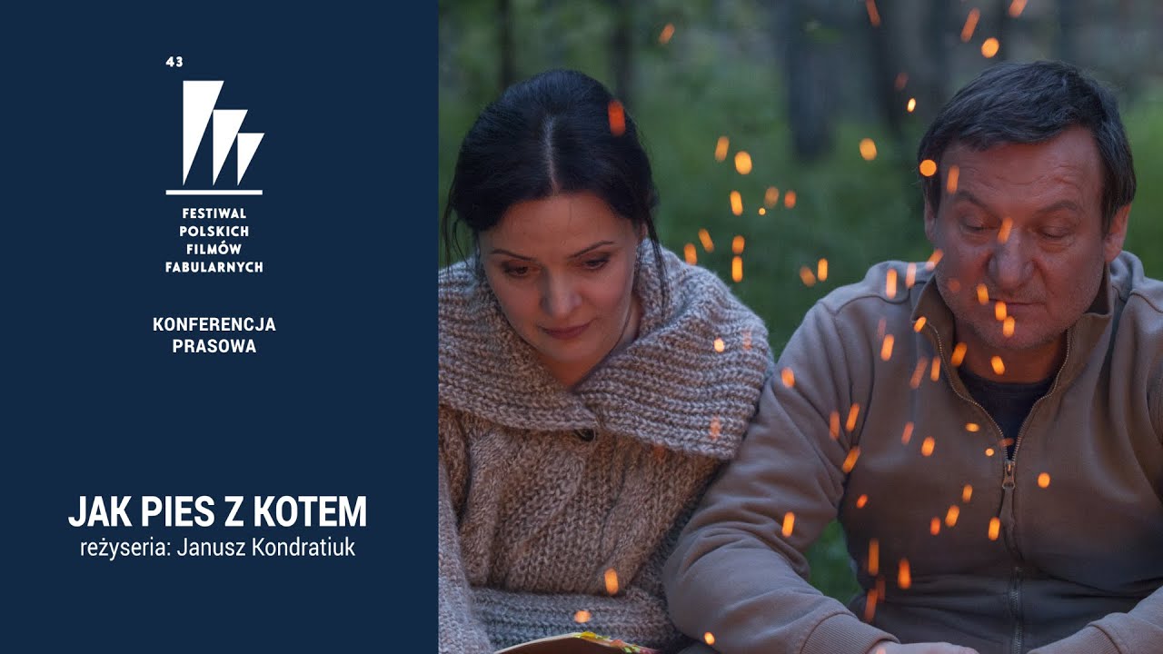 43. FPFF: "Jak pies z kotem" - konferencja prasowa