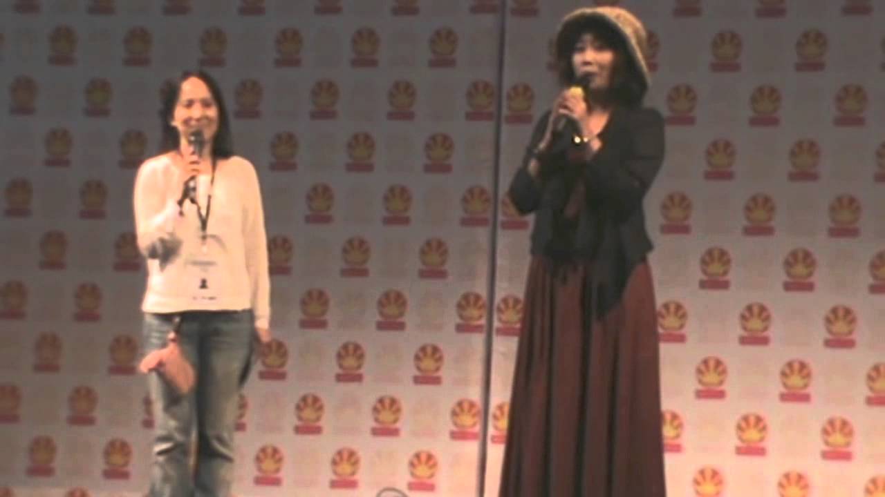 Démonstration de Junko Takeuchi la voix de Naruto) à Japan Expo 2013