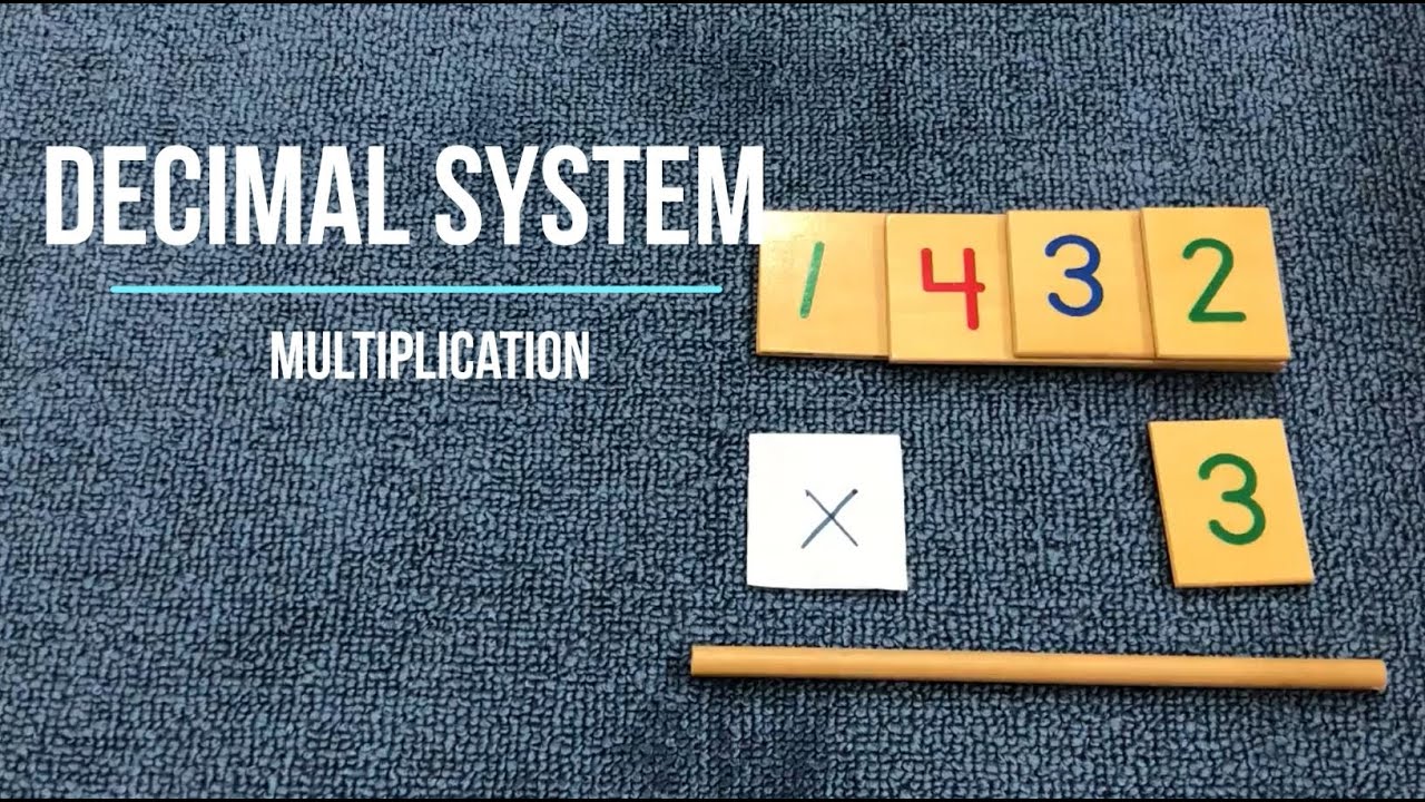 [VMI] Math - Decimal System : Multiplication  - Montessori