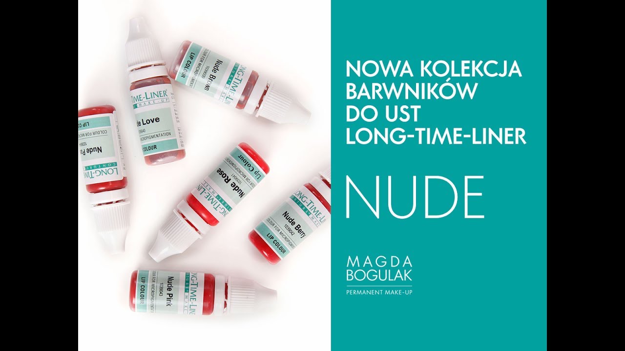 NUDE - Nowa kolekcja barwnik&oacute;w do ust marki Long-Time-Liner
