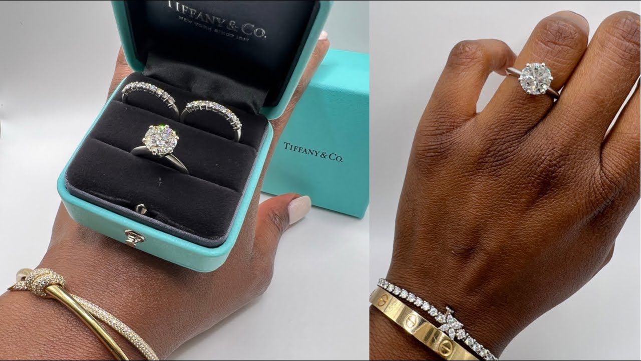 TIFFANY ENGAGEMENT RINGS - CLASSIC VS SOLESTE + WEDDING BAND TIPS