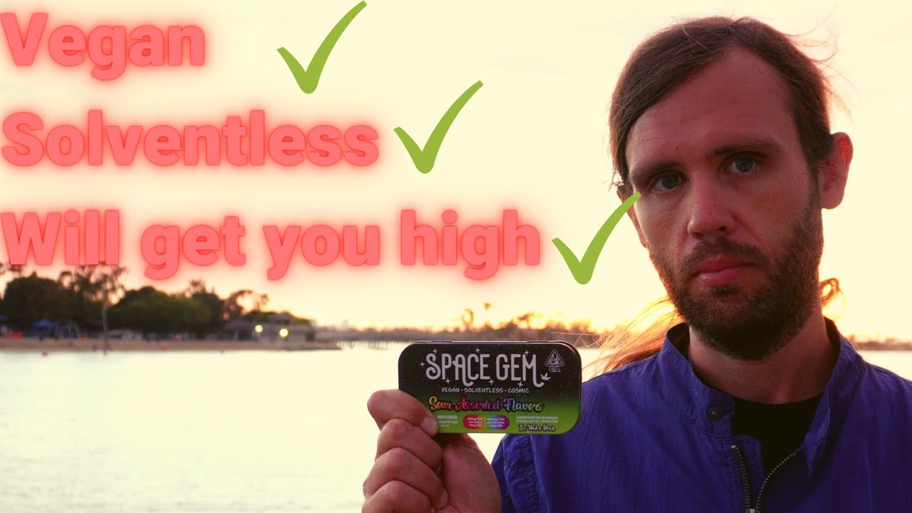 Space Gem. Vegan, solventless weed gummies. Are they worth the $$$?