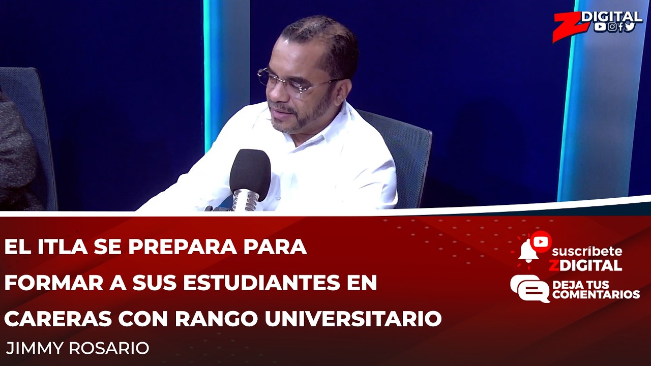 Jimmy Rosario: el ITLA se prepara para formar a sus estudiantes en careras con rango universitario