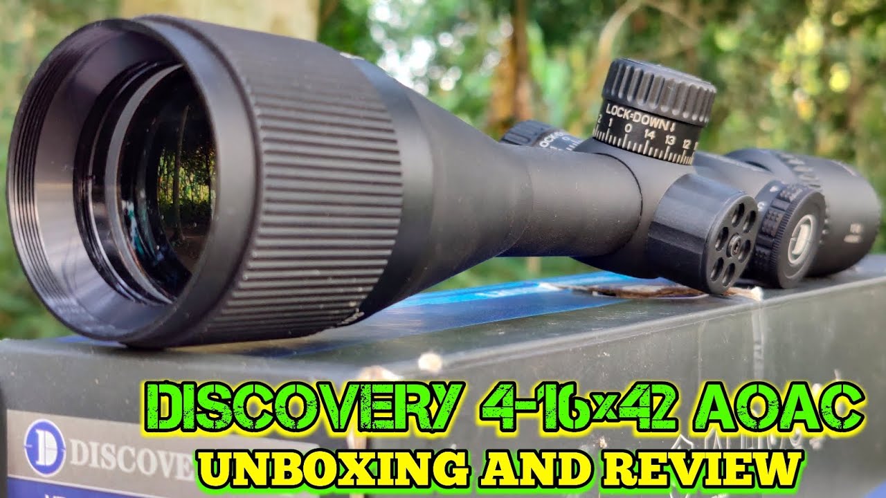 Discovery 4-16×42 AOAC Scope Unboxing And Review | Discovery Scope  | Air Rifle Scope.
