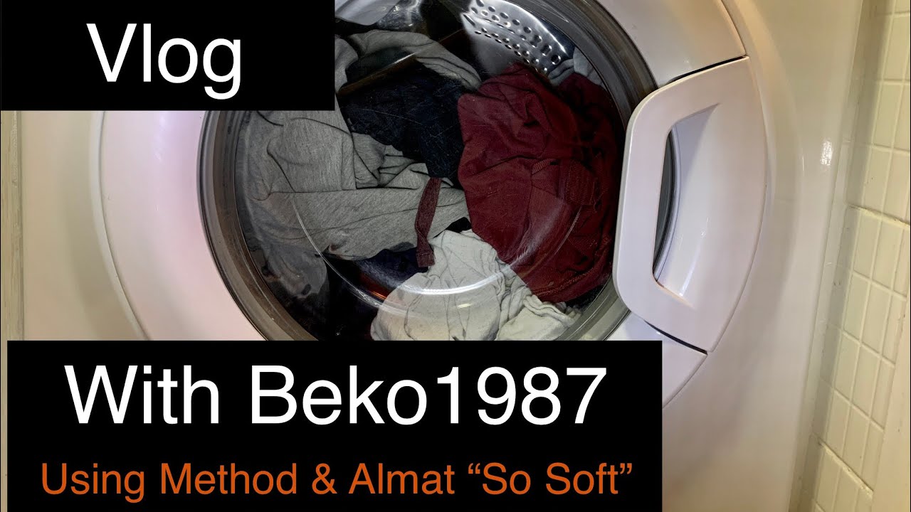 Hotpoint Wash 'n' Vlog With Beko1987, Using Method Detergent And Almat 