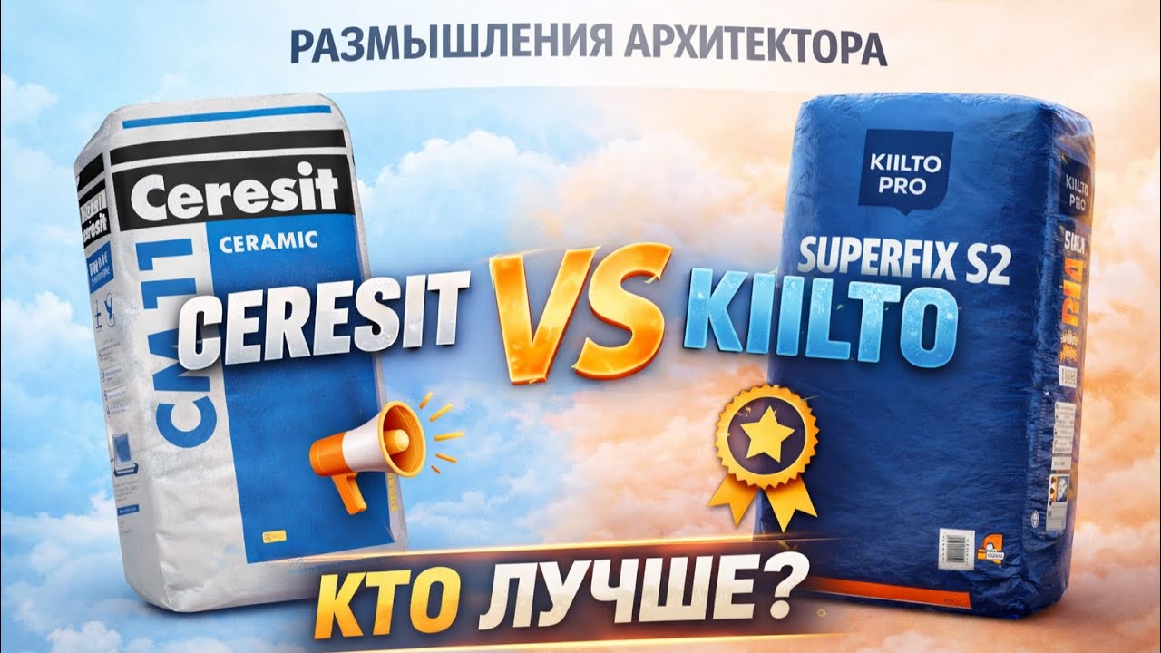 Почему я выбираю Kiilto, а не Ceresit