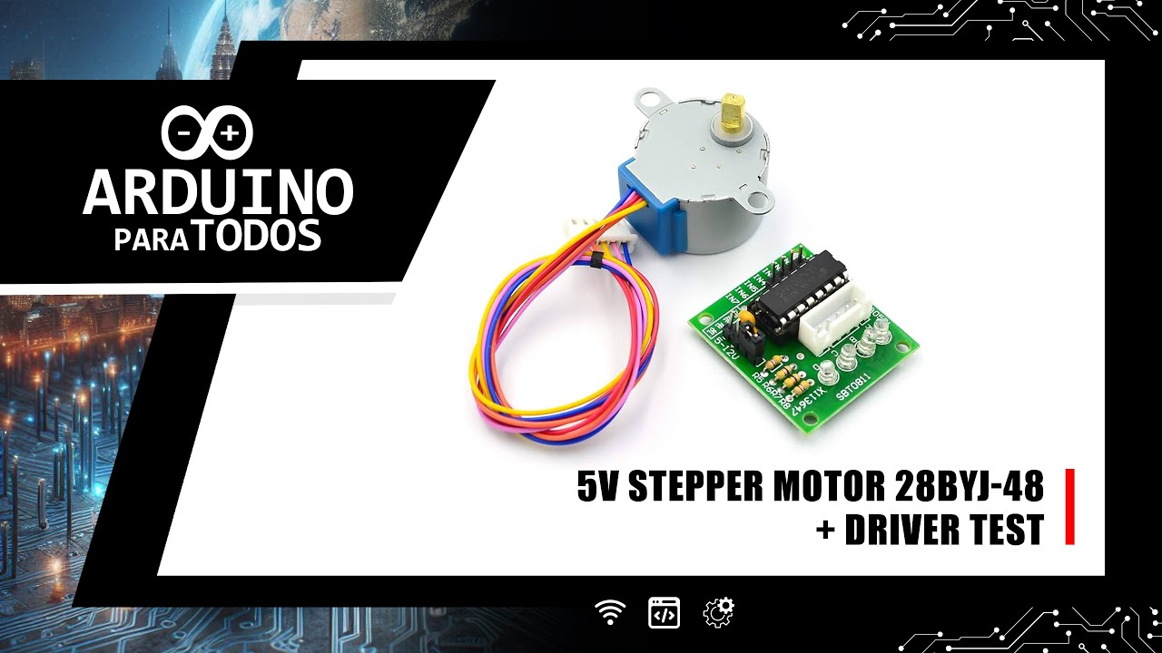 🔁 Cómo Usar el Motor Paso a Paso 28BYJ-48 con ULN2003 y Arduino Mega #motorpasoapaso