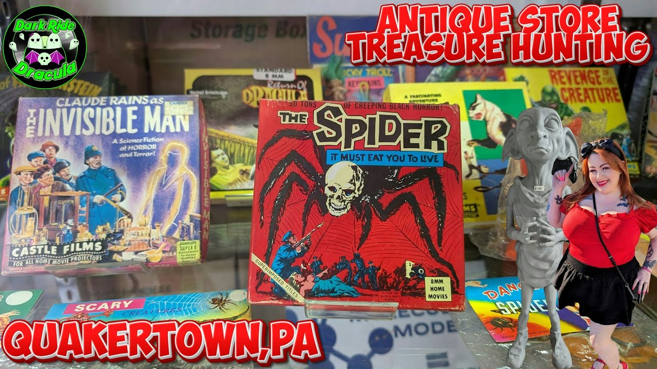 ANTIQUE STORE RETRO TREASURE HUNTING - QUAKERTOWN , PA