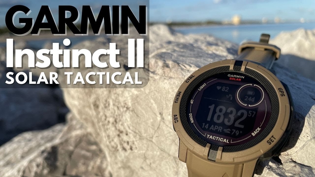 Обзор Garmin Instinct II Solar Tactical — сравнение с Fenix ​​7X Sapphire Solar
