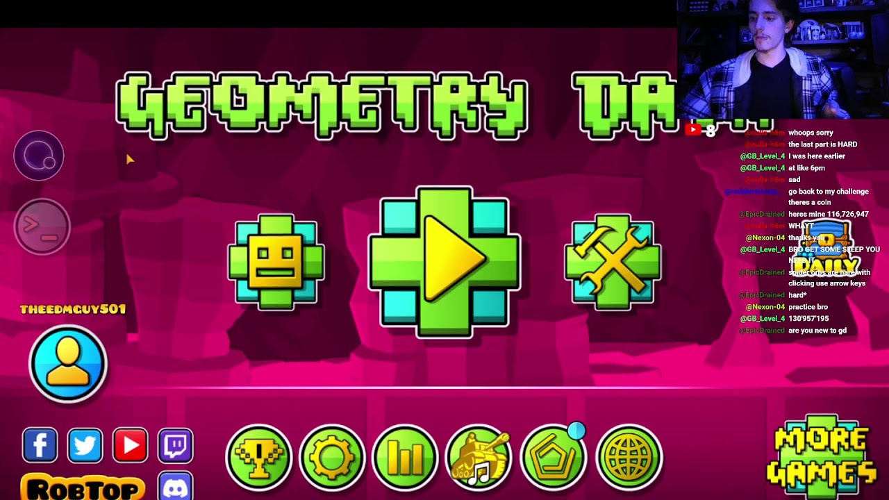 PLAYING GEOMETRY DASH [LEVEL REQUESTS]
 6 OFFCIAL