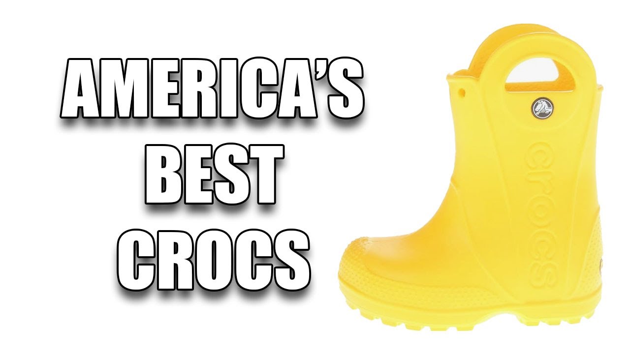 B00B4L5CLQ Детские сапоги Crocs Handle It Rain от WATSON (унисекс)