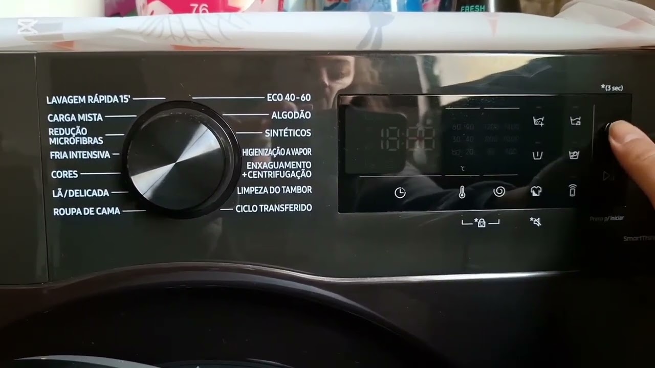 Washing Machine Samsung Series 5 Welcome Lighting Basic and Dynamic