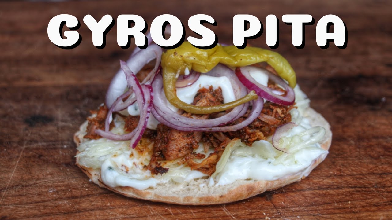 Dieses GYROS SCHICHTFLEISCH macht DIR die BESTE PITA zu HAUSE - deutsches BBQ-Video - 0815BBQ