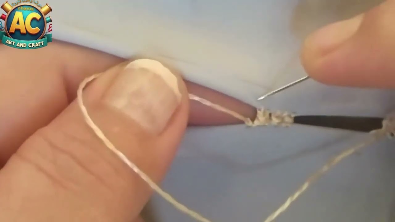 ملاقية الراندة بصفر غرزة على شكل كورميط خفيفة وزوينة كتطلع بسرعة يمكن ليكم تخدميها فنهارك على جلابتك