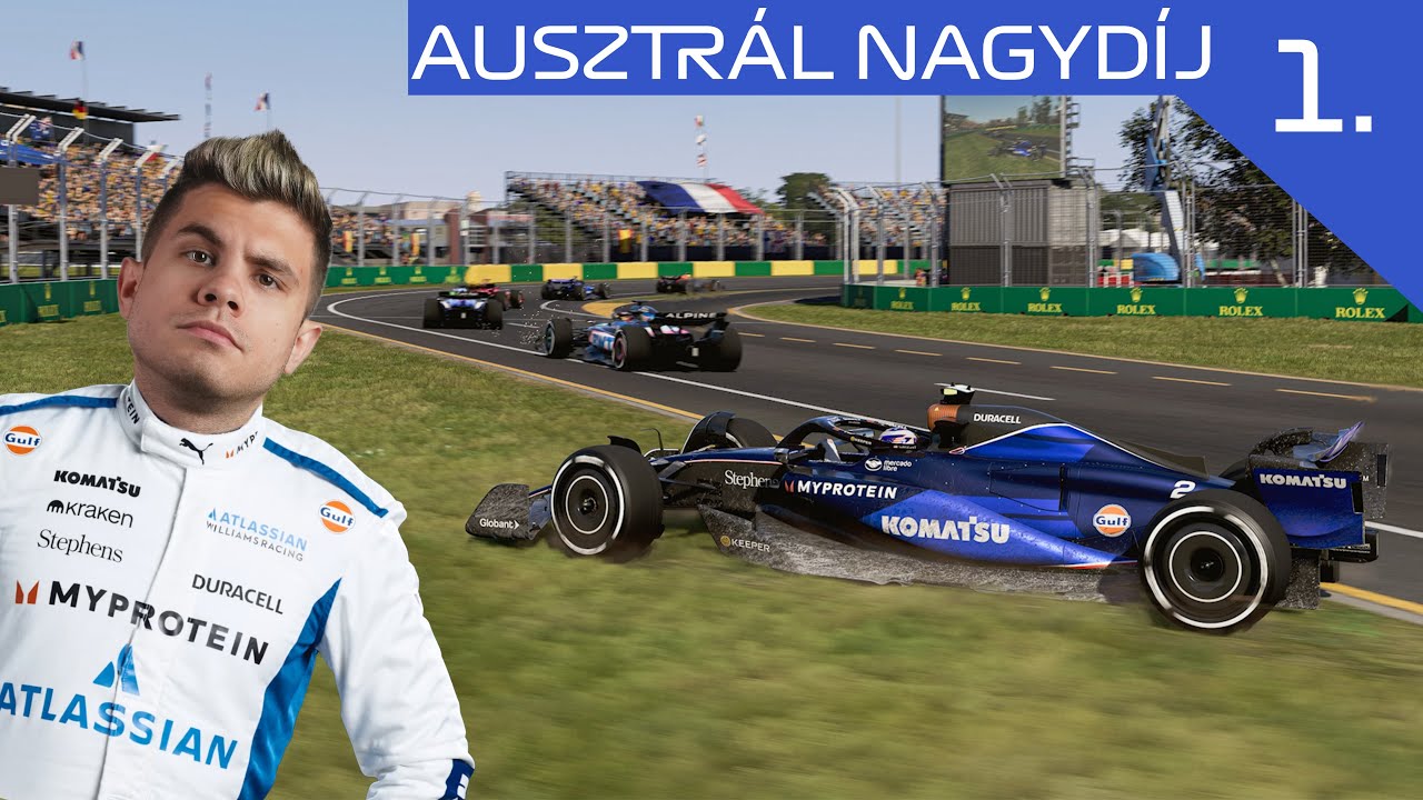 FÜVÖN GYORSABB??🤔 - F1 2025 Szezon #1.