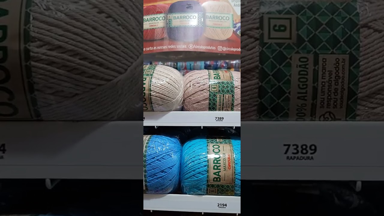 Tons de Bege no Fio Barroco Maxcolor