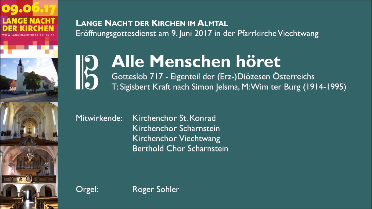 Alle Menschen höret
