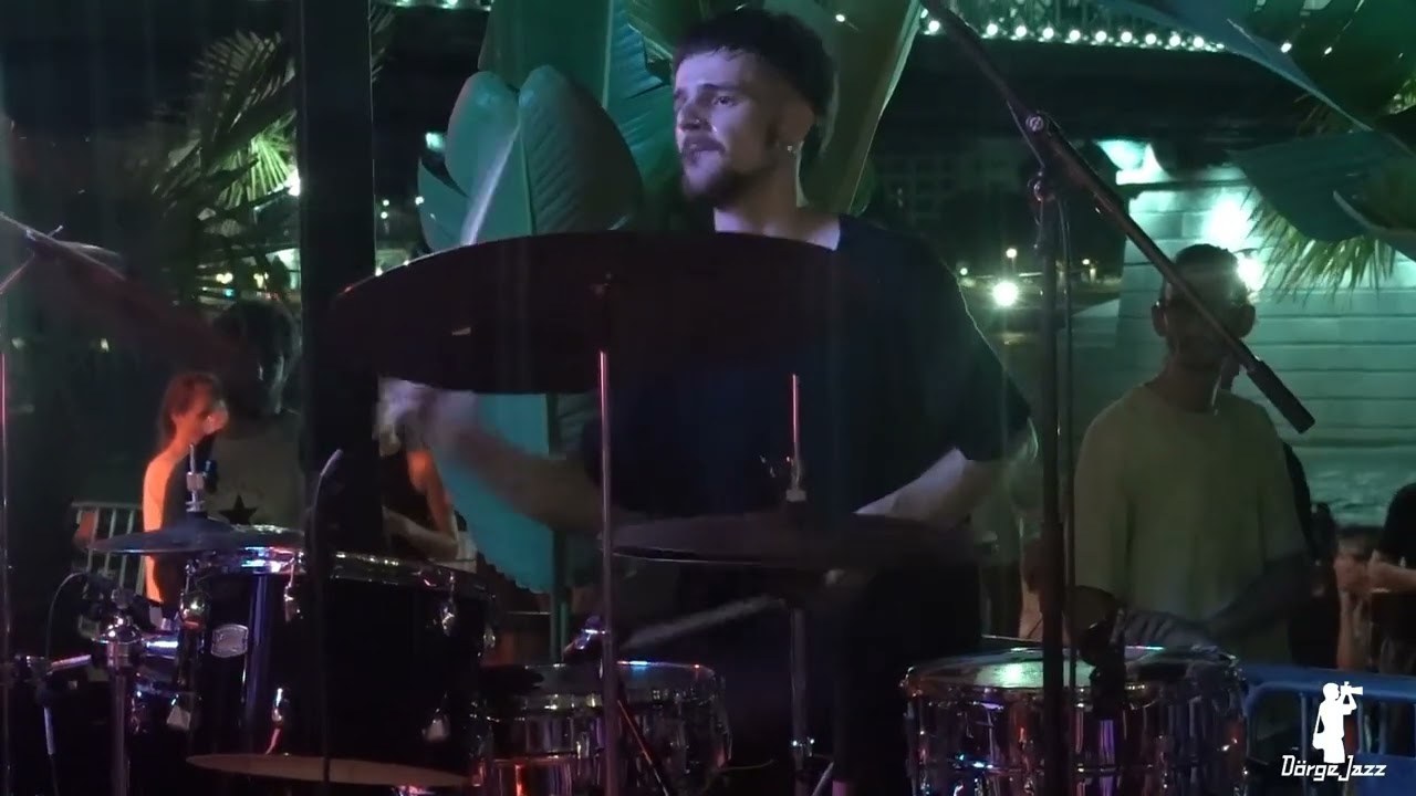 Oláh Krisztián key.& Klausz Ádám drums. (Nagy Emma Quintet) Pontoon-on 2024. 07. 15.