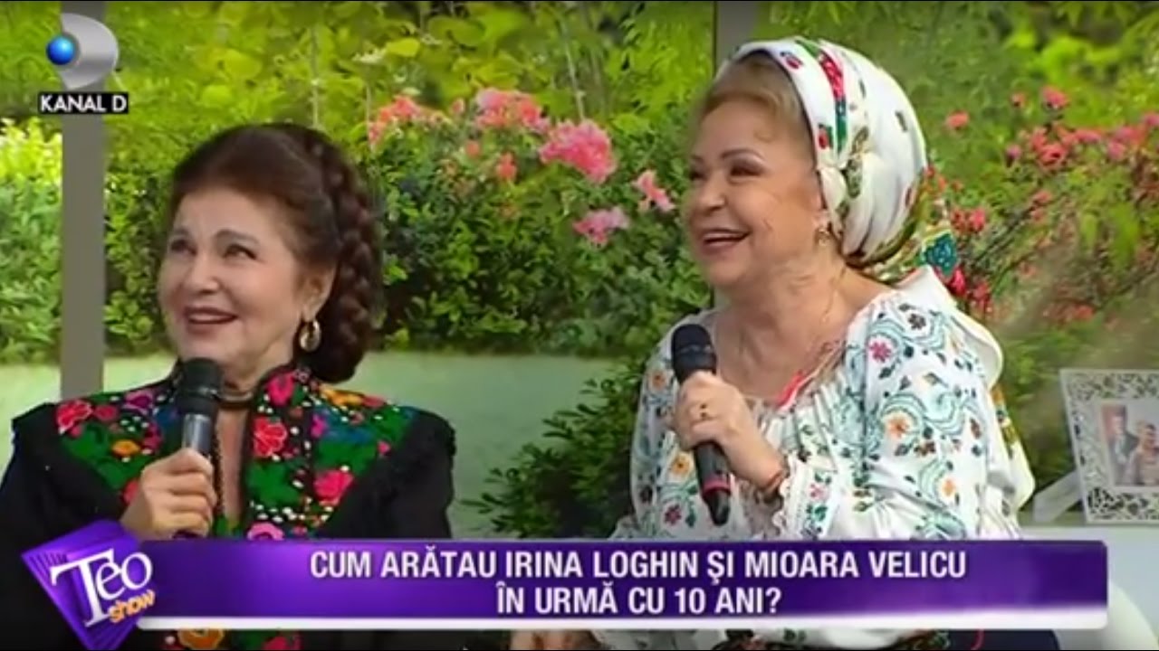 Teo Show (01.03.2017) - Invitati de nota 10! Cum aratau Irina Loghin si Mioara Velicu acum 10 ani