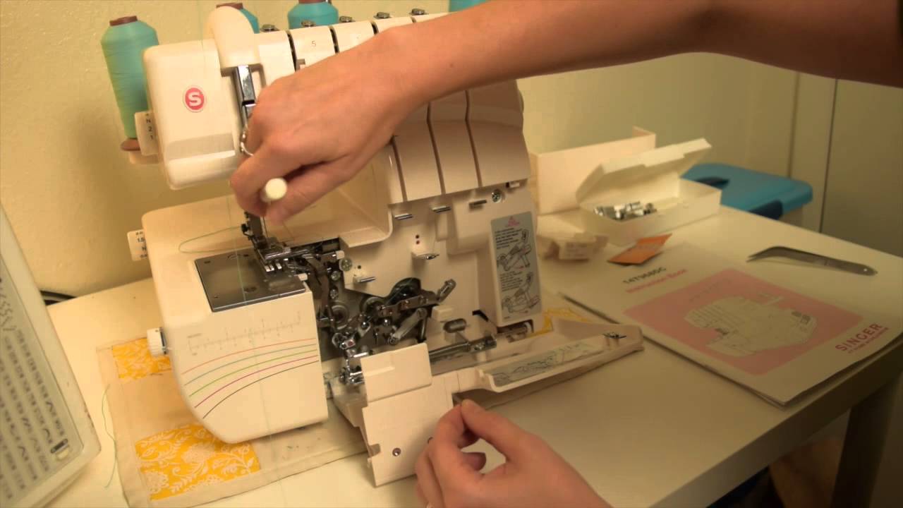 How to use a Singer Professional 5 Serger