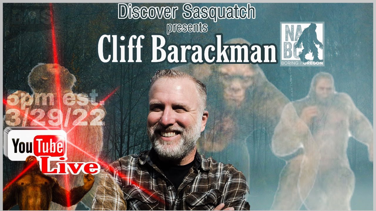 Организация Discover Sasquatch приветствует Клиффа Баракмана.