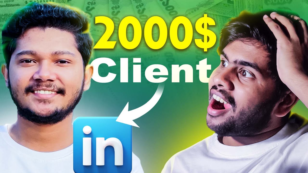 LinkedIn থেকে মাসে ২,০০০ ডলারের Client! | Podcast with Prantic | Amimul Ihsan Masrafi