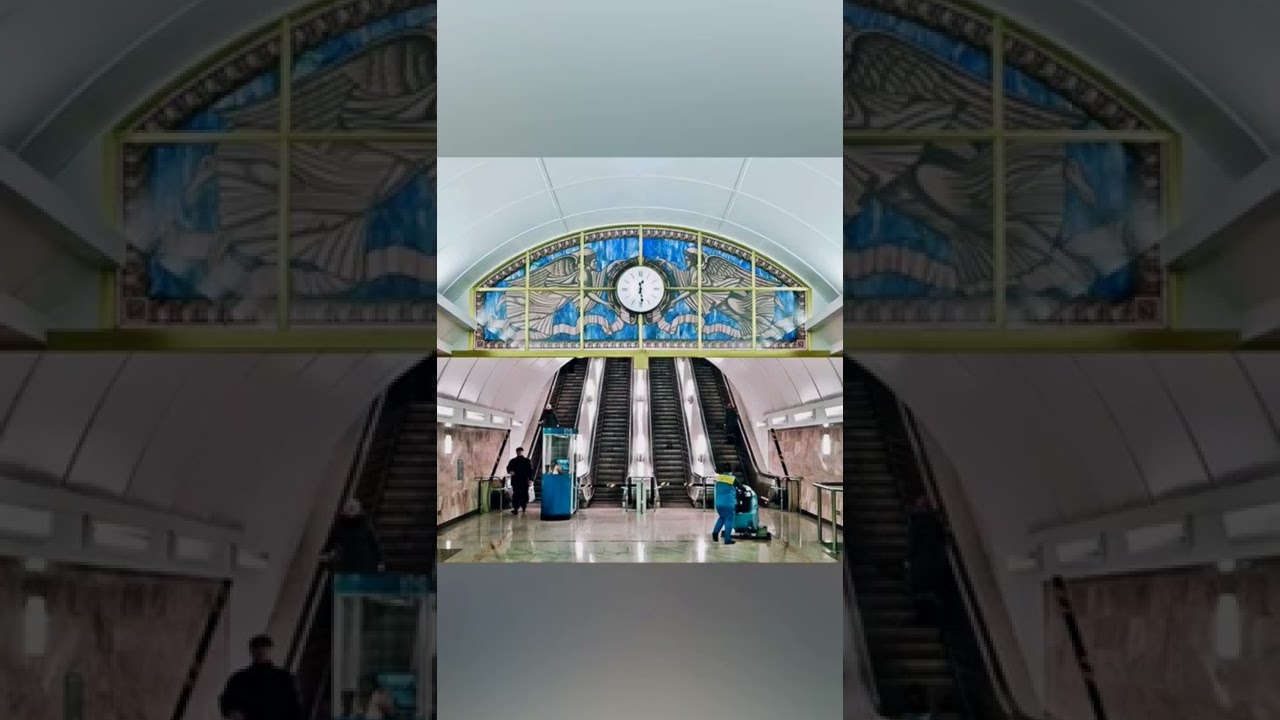 Arsenalna metro station in Kyiv is the deepest in the world🇺🇦🙂