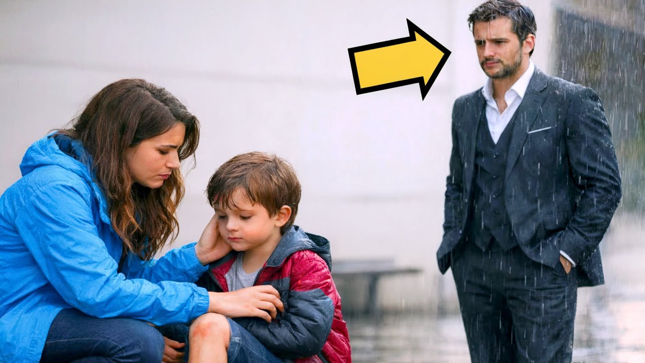 EN SECOURANT UN ENFANT BLESSÉ… ELLE NE SAVAIT PAS QUE C'ÉTAIT LE FILS DU MAGNAT…