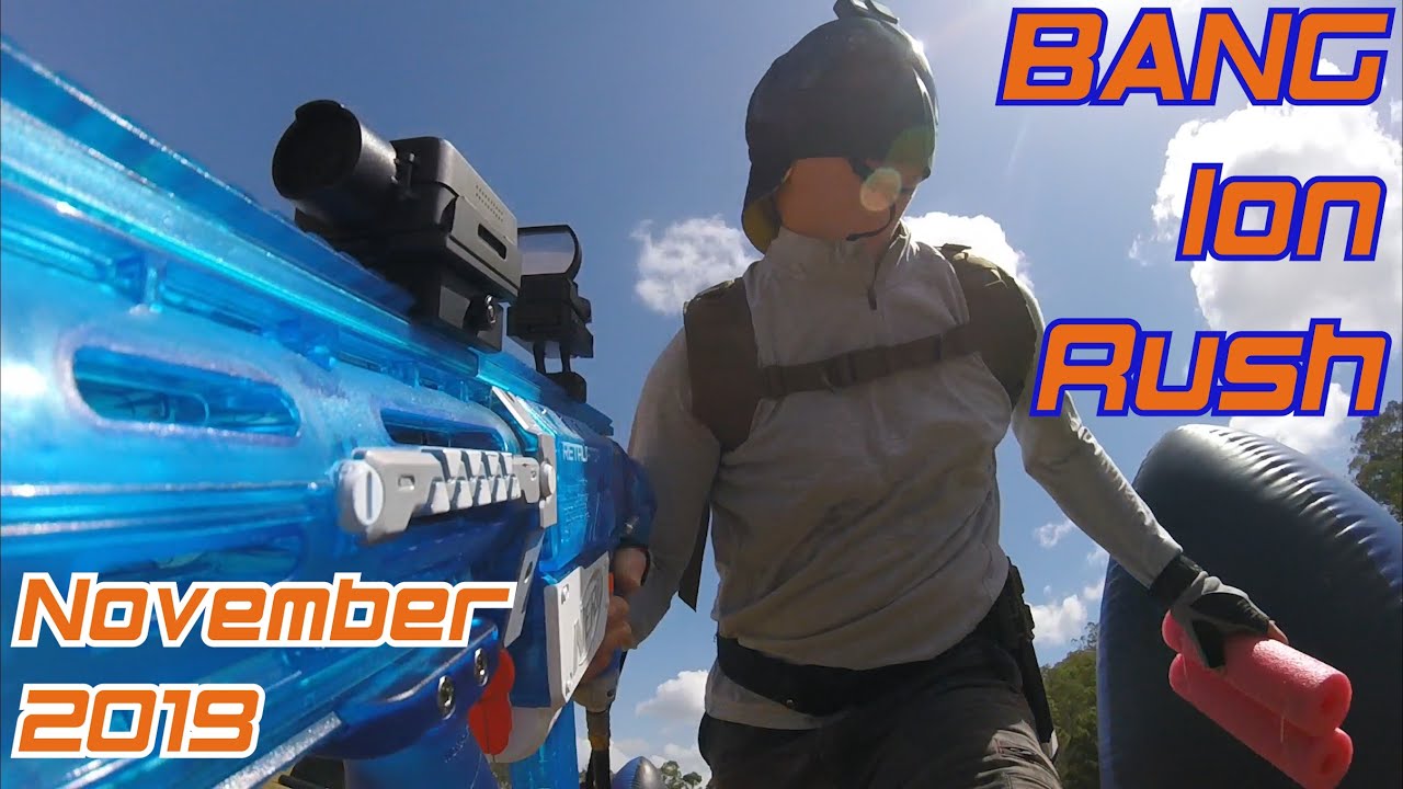 Nerf Gameplay Footage - Ion Rush - BANG (Nov 2019)