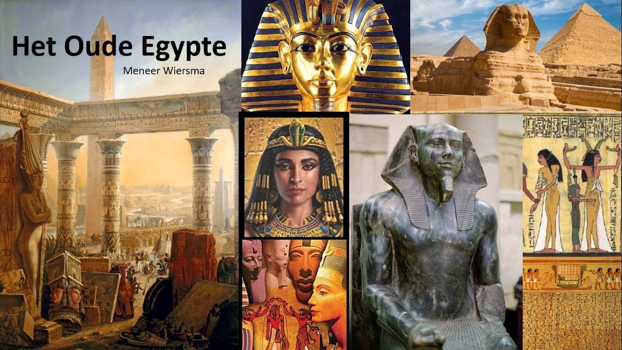 Het Oude Egypte - mummies, piramides, de sfinx, farao Cleopatra, Tutankhamon