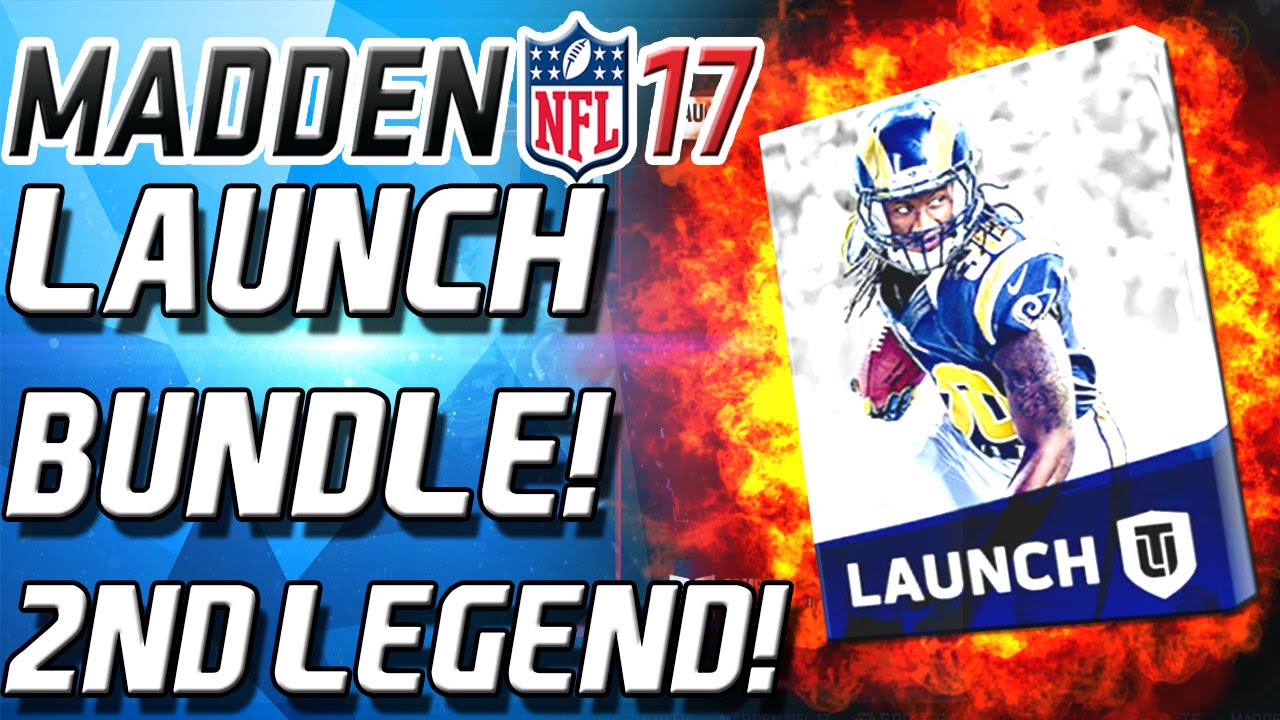 2ND LEGEND PULL! LAUNCH BUNDLE! - Madden 17 Ultimate Team