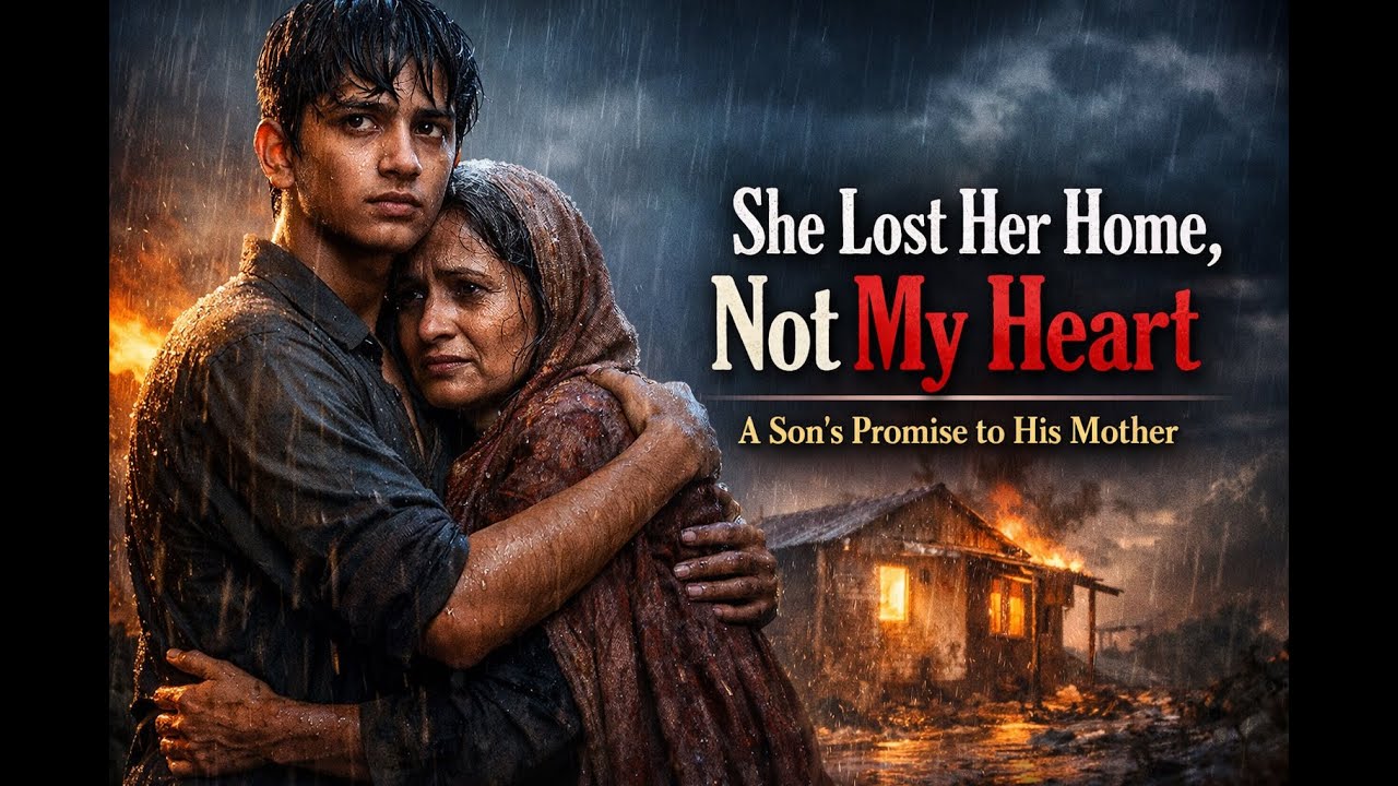 She Lost Her Home, Not My Heart — A Son’s Promise to His Mother