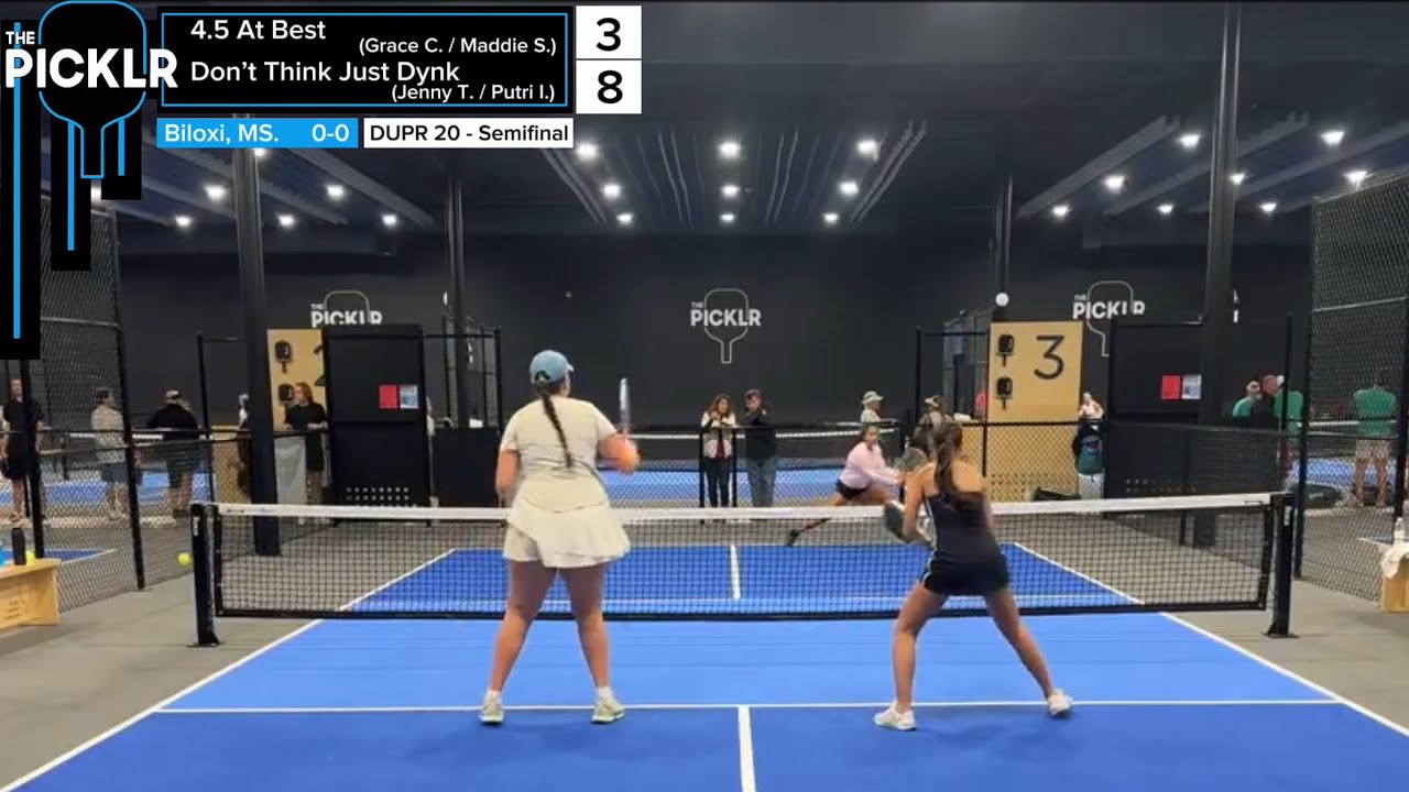 Putri/Jenny VS Grace/Maddie | DUPR 20 Semifinals 