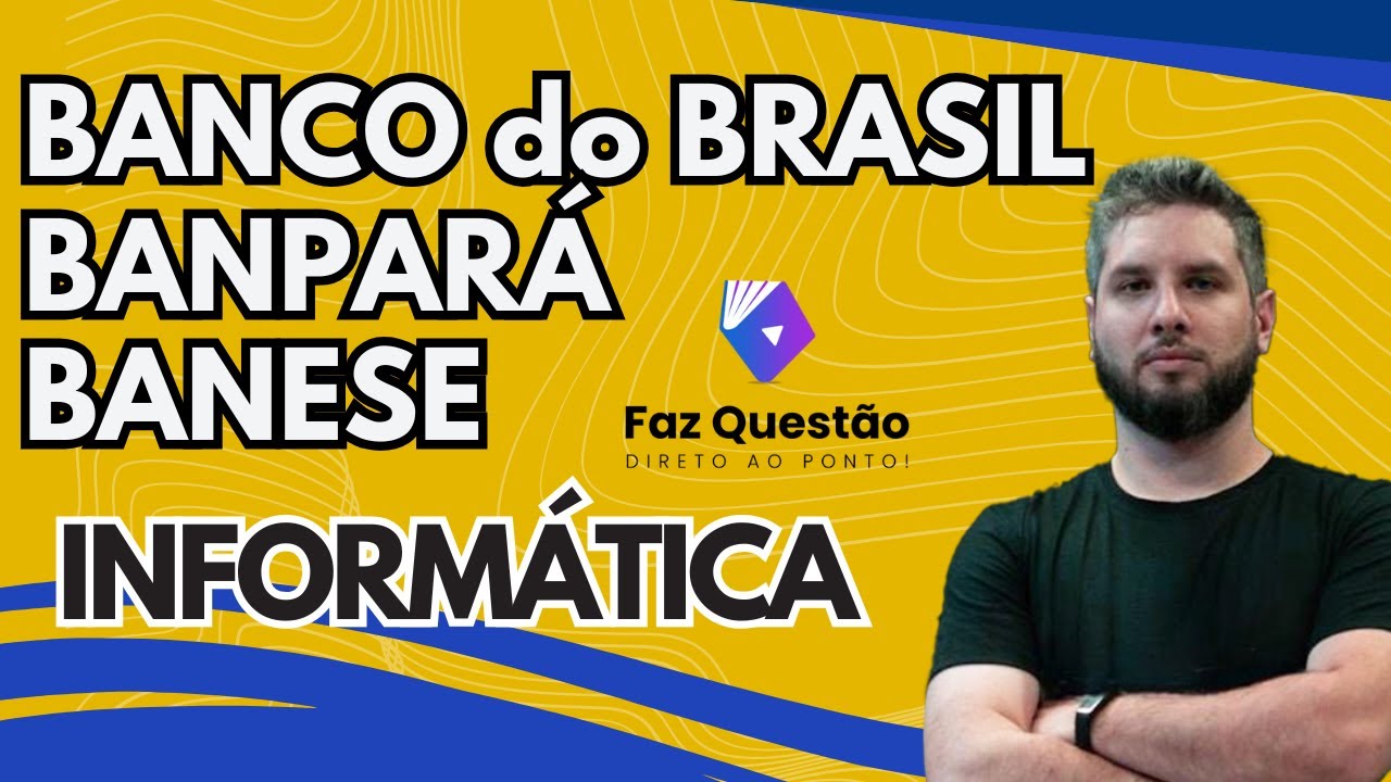 QUESTÕES CESGRANRIO - INFORMÁTICA (TODOS os ASSUNTOS do EDITAL)